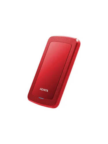 A-Data HV300 - Externe Festplatte 2TB in Rot - Externe Festplatte mit 2 TB Speicher, tragbar und schnell dank USB 3.1, bietet hohe Datensicherheit durch 256-Bit-AES-Verschlüsselung.