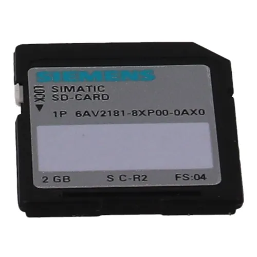 Simatic HMI SD Memory Card 2 GB 6AV2181-8XP00-0AX0 von Siemens