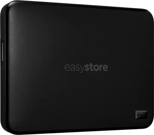 WD (Western Digital) easystore 4 TB Externe HDD-Festplatte, Schwarz
