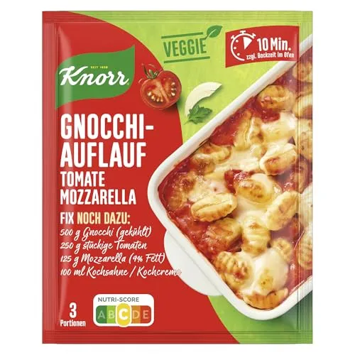 Knorr Fix Würzmischung Gnocchi-Auflauf Tomate Mozzarella von Knorr