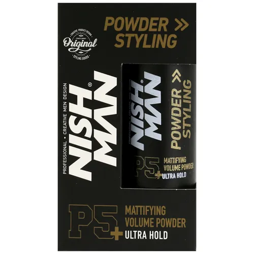 Nishman Styling Powder Ultra Hold 20g Starkes Styling-Puder, natürlichen Look