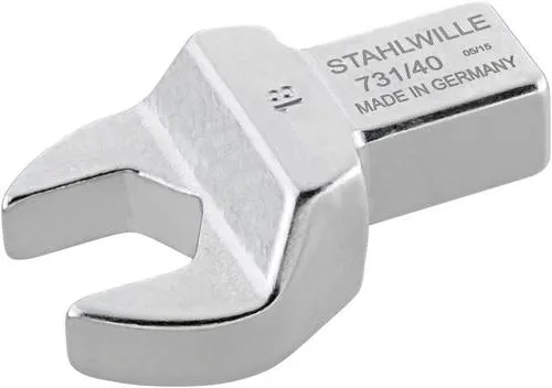 Stahlwille Einsteck-Maulschlüssel 30 mm 14 x 18 mm - 731/40 30 - Drehmoment-Schlüssel, präzise und langlebig für zuverlässige Anwendungen in Werkstatt und Industrie.