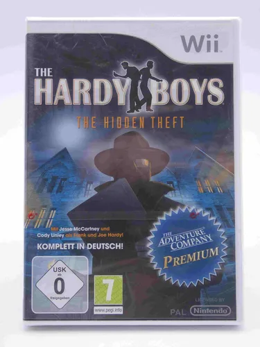 The Hardy Boys: Hidden Theft (Nintendo Wii/Wii U) - Neu in OVP - Abenteuer-Spiel für Nintendo Wii, neu und originalverpackt, ideal für Fans spannender Detektivgeschichten.