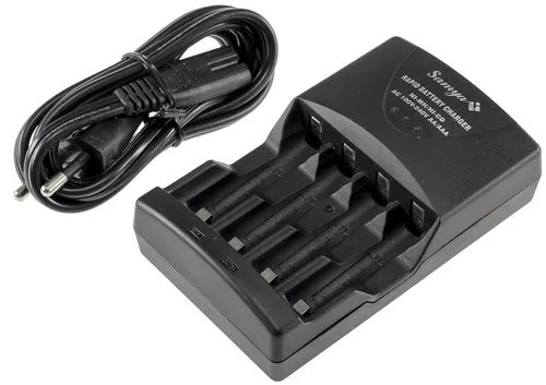SONDERPOSTEN Akku-Ladegerät für 1-4 Micro AAA / Mignon AA Akkus