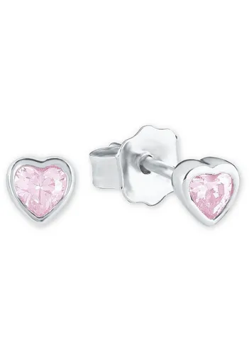 Prinzessin Lillifee Paar Ohrstecker, mit Zirkonia (synth) in pink von Prinzessin Lillifee