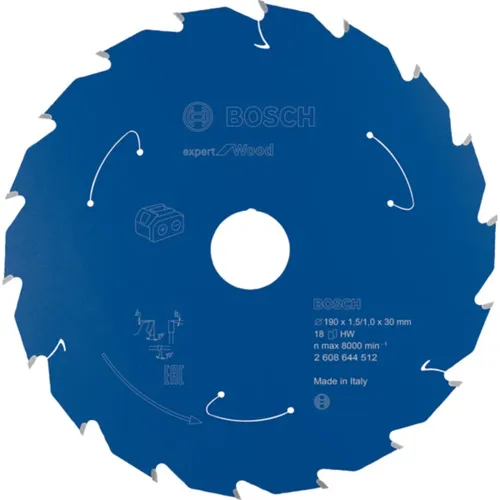 Bosch Professional Kreissägeblatt Expert for Wood 190mm