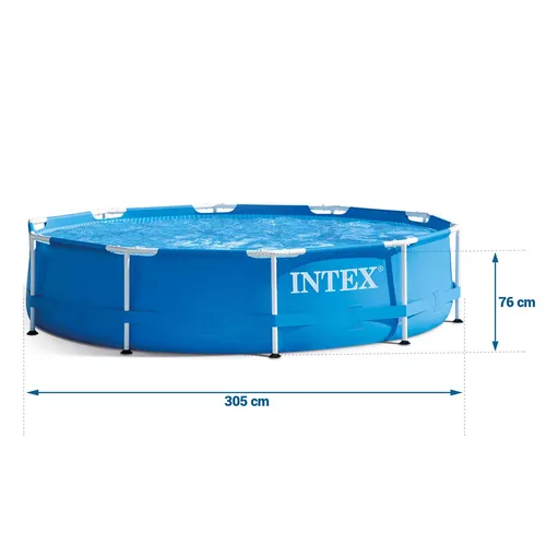 Intex Rahmen-Gartenpool 305 x 76 cm – 10 in 1 Set