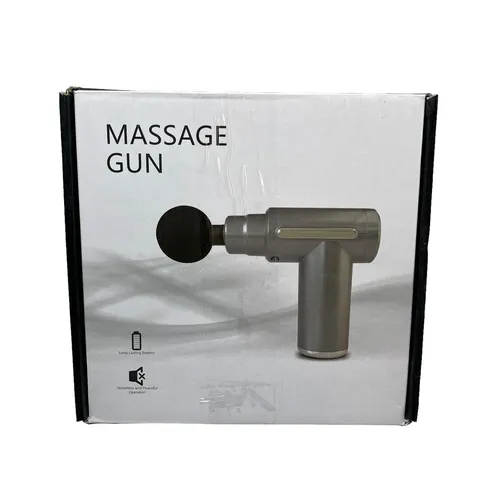 Massagepistole Mini – Kompaktes Massagegerät mit 6 Geschwindigkeiten und 4 Köpfen