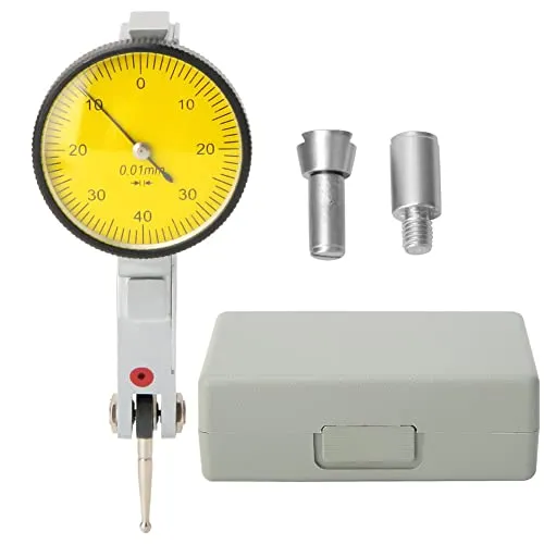0-0,8 mm Messuhr, 0,01 mm Hochpräzise Messuhr Mit Schwalbenschwanzschiene, Messuhr Mit Hebel, Messuhr Für Bohrungen, Für Mechanische Bearbeitung Und Inspektion