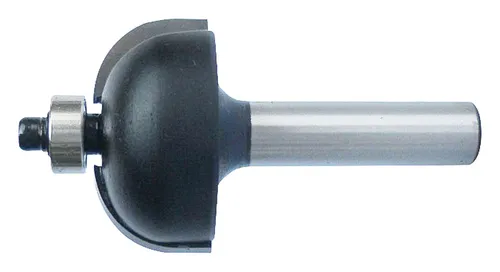 Fortis Hohlkehlfräser HW R9,5 28,5 x 14 x 56 S8 - Präziser Hohlkehlfräser für Oberfräsen, ideal für feine Holzarbeiten und perfekte Kantenbearbeitung.