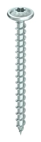 Heco TOPIX-plus Tellerkopfschraube HD 6 x 40 VVG blau verzinkt - 61013 (VPE: 200 Stück)