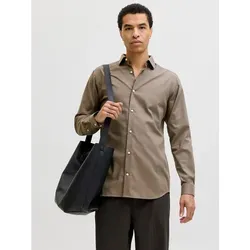 Jprblaparker Shirt L/S Noos - Stylisches Slim Fit Hemd mit Button-Down-Kragen und langen Ärmeln, ideal für lässige und elegante Anlässe.