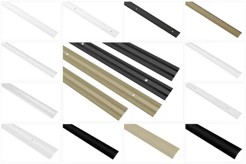 Effector Übergangsprofil A70SK - Bodenprofile aus eloxiertem Aluminium für einen harmonischen Übergang zwischen Bodenbelägen. Hochwertige Qualität, rostfrei und einfach zu montieren.