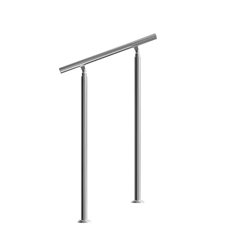 MONZANA® Treppengeländer Edelstahl 80cm - Pflegeleicht und Robust - Treppenbestandteile für Innen und Außen, witterungsbeständig und individuell anpassbar, ideal als Stützhilfe für Kinder und ältere Menschen.