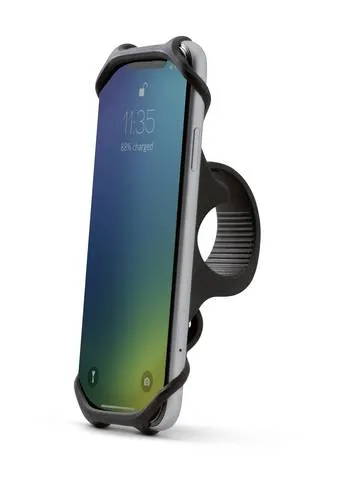 Renkforce RF-BPM-100 Handyhalterung Fahrrad - für Displays von 4,5 bis 7 Zoll, sicher, langlebig und stoßabsorbierend für optimalen Halt