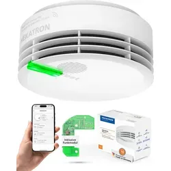 Hekatron Genius Plus X – Vernetzter Rauchmelder mit 10 Jahren Batterie - Rauchmelder, der alle Räume drahtlos vernetzt und mit einer 10-jährigen Batterielaufzeit überzeugt. Testsieger der Stiftung Warentest für maximale Sicherheit in Ihrem Zuhause.