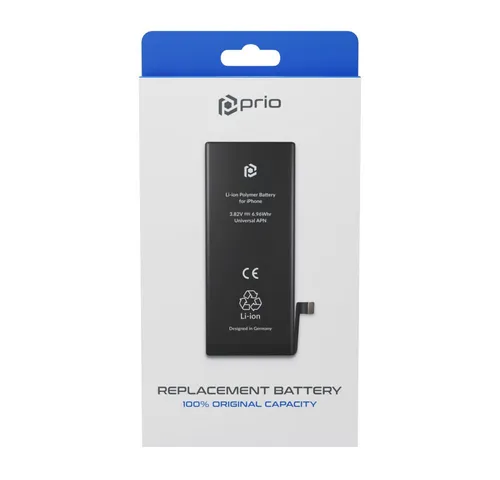 prio prio Akku für iPhone 16 Pro Max – Leistungsstarker Handy-Akku - Hochwertiger Akku für iPhone 16 Pro Max, 1 St., bietet zuverlässige Energieversorgung für den täglichen Einsatz. Kompakt und leicht, ideal für unterwegs.