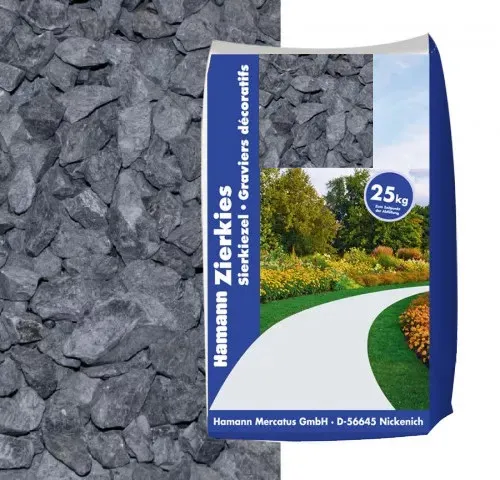 Marmorsplitt Nero Ebano 12-16mm 25kg Sack