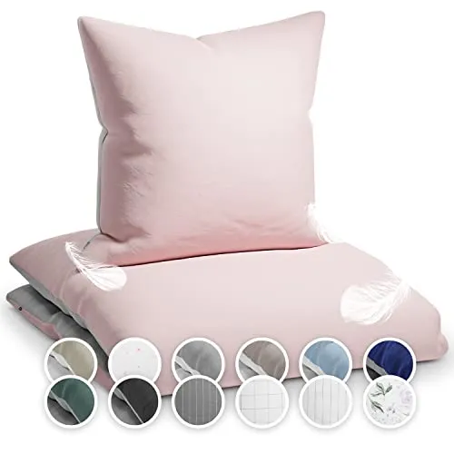 sleepwise Soft Wonder-Edition Bettwäsche Set - Bettwäsche-Sets aus kuschelweicher Supermikrofaser, atmungsaktiv und pflegeleicht, ideal für gemütliche Nächte.