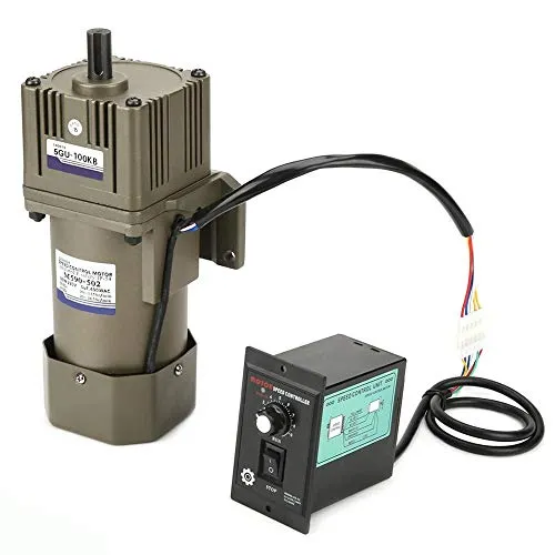 Produktbild AC220V Elektrische Getriebemotor M590-502, 90 Watt, einstellbare Geschwindigkeit