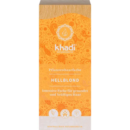 Khadi Pflanzenhaarfarbe Hellblond