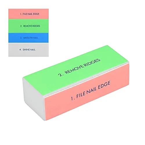 T4B MIMO Vierseitiger Polierblock – Mehrfarbig (1 Stk.)