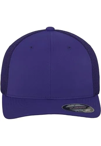 Flexfit Erwachsene Mütze Tactel Mesh, Purple, S/M