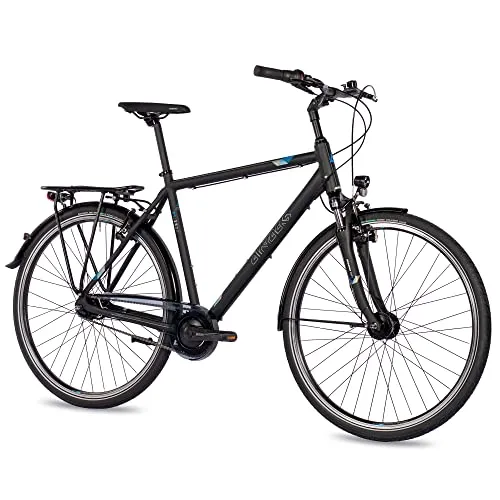 Airtracks Cityrad Herren 28 Zoll - CI.2820 mit 7 Gang SHIMANO NEXUS - Hochwertiges City Fahrrad mit 28 Zoll Rädern, 7-Gang Nabenschaltung von SHIMANO für müheloses Fahren in der Stadt. Ideal für Erwachsene, Rahmenhöhen 52 cm & 56 cm.