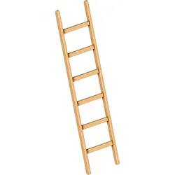 Layher 1052 Holzanlegeleiter mit 6 Sprossen von Layher