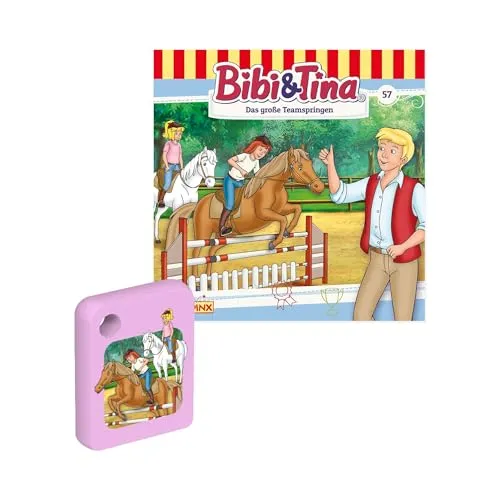 Galakto Audio-Token: Bibi und Tina - Folge 57 - Das große Teamspringen, Hörspiel für Kinder ab 6 Jahre, Spielzeit ca. 38 Minuten