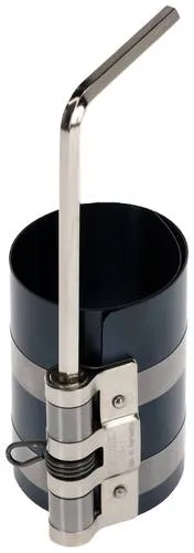 Gedore Kolbenring-Spannband 57 - 125mm - Kolbenring-Werkzeuge, aus Spezial-Federbandstahl mit stufenloser Feineinstellung für präzises Arbeiten, inklusive Spannschlüssel.