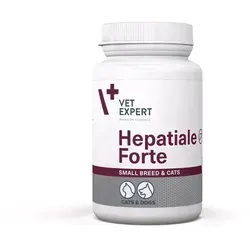 Hepatiale Forte Small Breed Cats - 40 Kapseln, unterstützt die natürliche Leberfunktion bei kleinen Hunden und Katzen, Rabatt für Stammkunden 3%