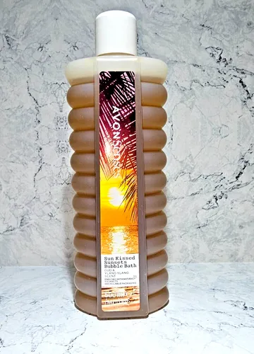 Avon Senses Schaumbad SUN KISSED SUNSETS Mandarine Ylang Ylang Oud Wellness Pur