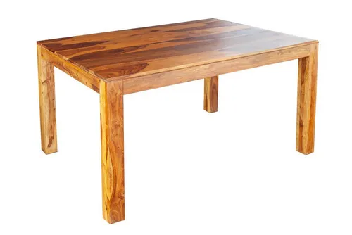 Licht-Erlebnisse Esstisch ISABELLA, aus Holz in Natur 140 x 70 x 75 cm (LxBxH)