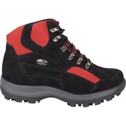 Waldläufer Holly Bootie - Robuster Damen Trekking-Stiefel - Wanderschuhe, ideal für Outdoor-Aktivitäten, mit wasserabweisender Waldläufer®TEX Membran und optimalem Tragekomfort durch Luftpolstersohle und Wechselfußbett.