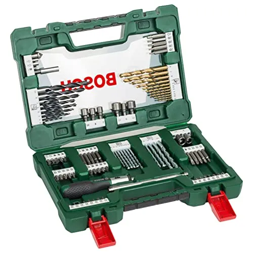 Bosch 91tlg. Titanium-Bohrer- und Bit Set V-Line