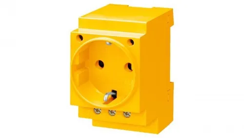 Gniazdo modułowe 2P+Z 16A 230V Schuko na szynę 5TE6810 von Siemens