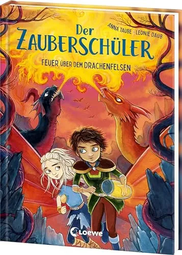 Der Zauberschüler (Band 6) - Feuer über dem Drachenfelsen: Coole Fantasy-Abenteuer für Erstleser ab 7 Jahren