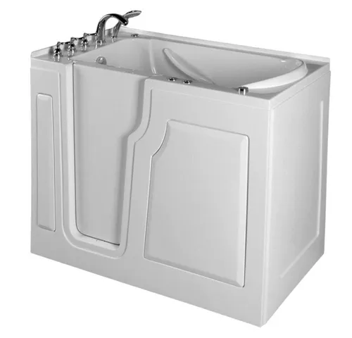 DEKO VERTRIEB BAYERN Luxus Senioren Whirlpool Badewanne 122x71 cm