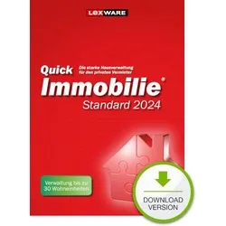 Produktbild Lexware QuickImmobilie Standard 2024 | Windows | Download + Produktschlüssel