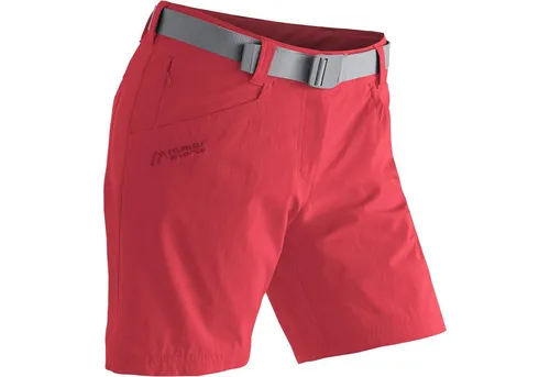Maier Damen Wanderhose LULAKA SHORT VARIO, Gr. 38 in rot von Maier Sports