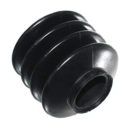 1x Faltenbalg 100mm für Alko Auflaufbremse Deichsel Balg Anhänger Gummi Manschette Schutz Schwarz Neu Old-Harvest