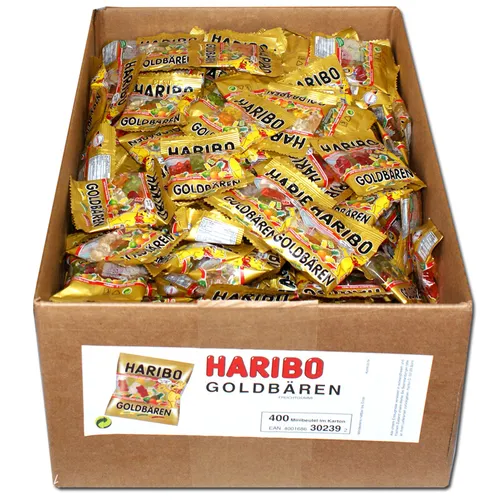Produktbild Haribo Goldbären 400 x 10g Karton
