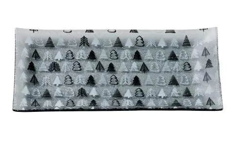 Ritzenhoff & Breker Servier-Serie Tree Grey Winter Größe Servierplatte 31,5 cm Tree Grey Winter