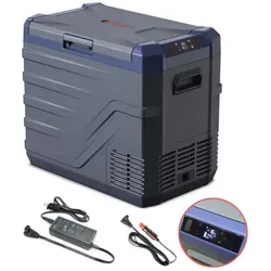 Tragbare Kühl- Und Gefrierbox Mit Kompressor 12v/24v 100/220v 50 Liter Promolink
