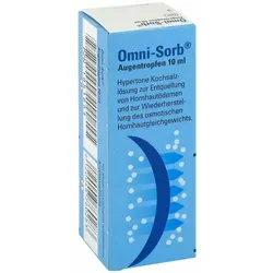 Omni Sorb Augentropfen - Arzneimittel zur Wiederherstellung des osmotischen Drucks im Auge, ideal bei Hornhautödemen für verbesserte Sehfähigkeit.