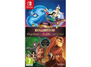 Nighthawk Interactive Disney Classic Games: The Jungle Book, Aladdin & The Lion King - Nintendo Switch - Gesellschaftsspiele mit drei zeitlosen Klassikern, perfekt für nostalgische Spieler und Familienabende.