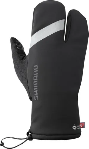 Shimano Windstopper Primaloft 2X2 Gloves black XL - Radhandschuhe für Herren & Unisex mit hervorragender Wärme- und Windisolierung, ideal für kalte Radtouren. Ergonomische Passform und GORE-TEX GRIP für sicheren Halt und Komfort.
