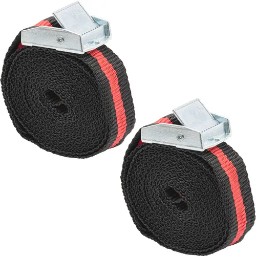 Spanngurte Zurrgurte Klemmschloss Befestigungsriemen Fahrradträger Gurt Set 2
