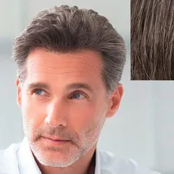 Ellen Wille Hairformance Toupet Jay M34s – Elegantes Herren Toupet - Modernes Toupet für Männer, handgeknüpft aus hochwertigem Kunsthaar. Leicht, pflegeleicht und in vielen Farben erhältlich – ideal für einen natürlichen Look!